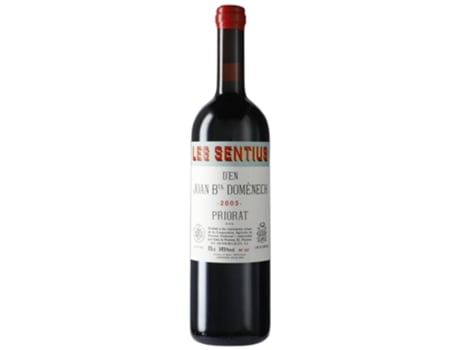 Vinho FINQUES CIMS DE PORRERA Finques Cims De Porrera Les Sentius D'En Joan Bta. Domènech Carignan Priorat 2005 (0.75 L - 1 unidade)