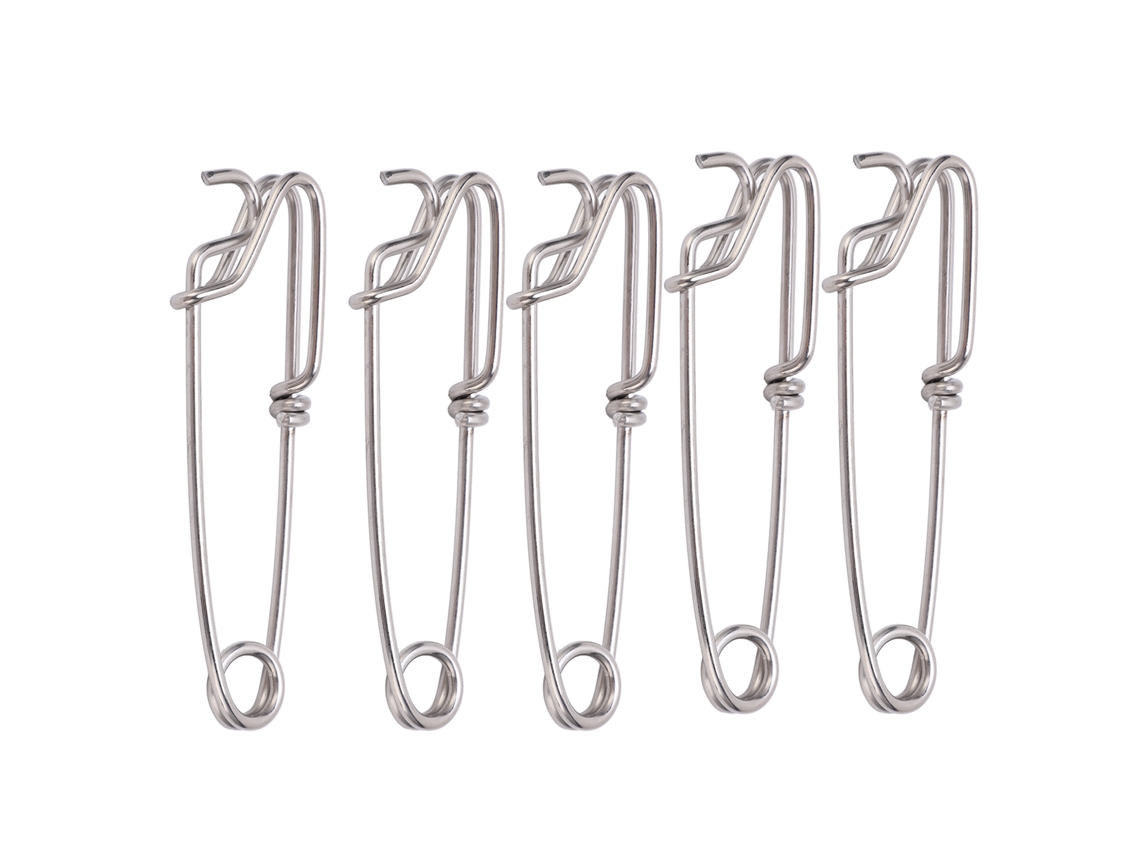 Conectores de Pesca com 5pcs Clips e Swivel