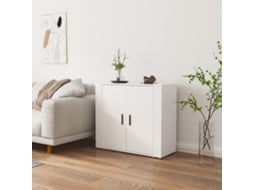 Aparador 80x33x70 cm Madera Procesada Blanco