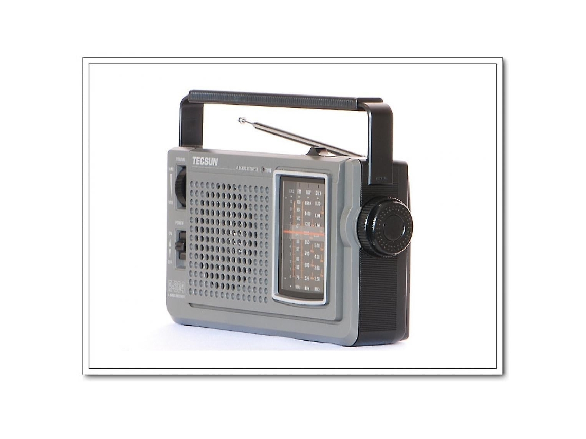 Lurelia Receptor De Rádio Com Fm/am, Sw/ondas Curtas, Com Auscultadores