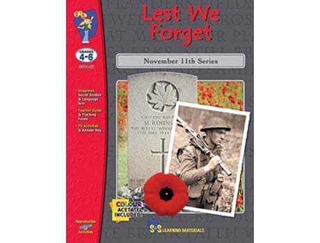 Livro Lest We Forget Grades 4-6 De Ruth Solski (inglês)