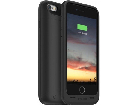 Capa MOPHIE juice pack air iPhone 6, 6s Preto — Compatibilidade: iPhone 6, 6s