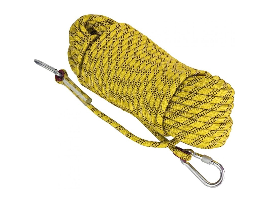 Corda de Escalada, 30m, 12mm, com Mosquetões, Resgate AQUAFORGE