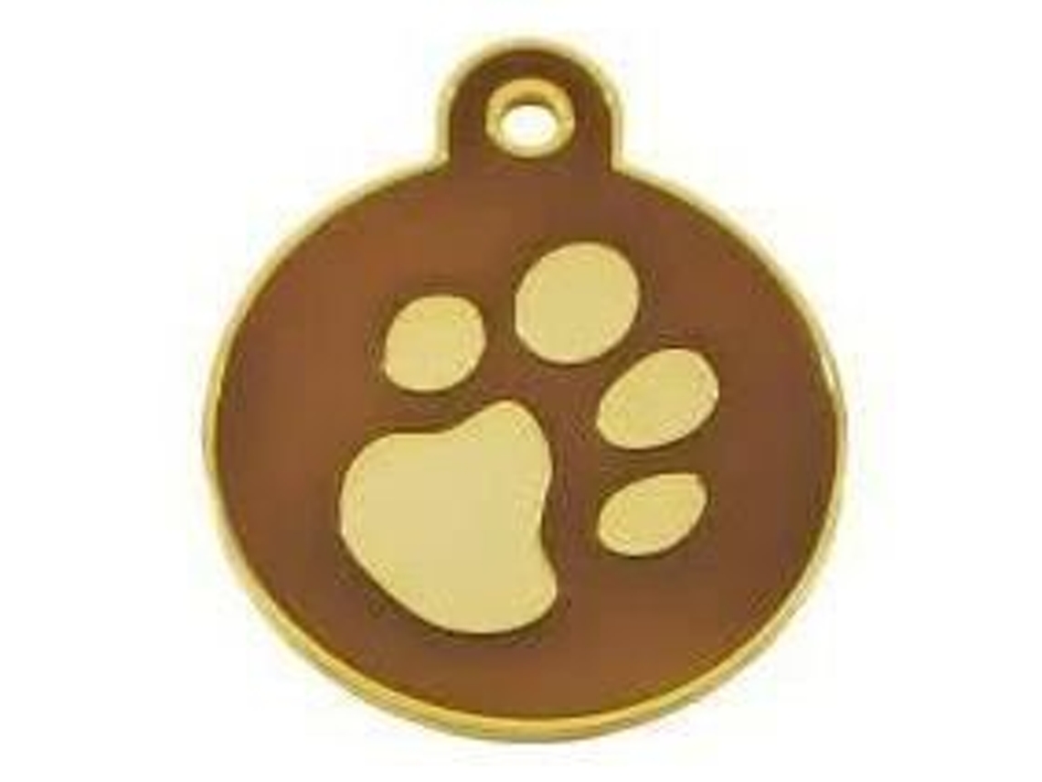 Grand Cercle 3cm Avis Legais Banho De Ouro/marron Trixie