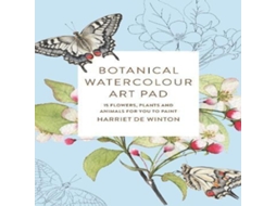 Livro Botanical Watercolour Art Pad de Harriet de Winton (Inglês)