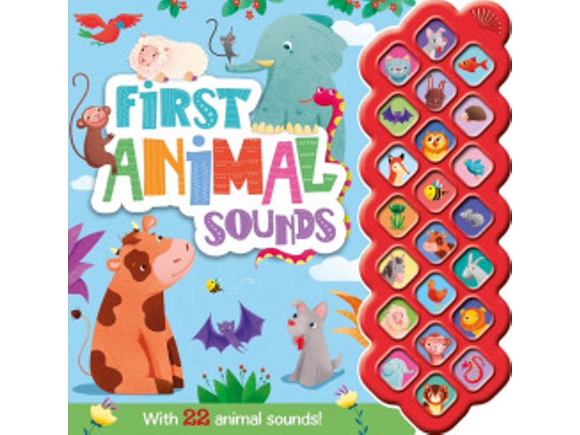Livro First Animal Sounds de e Igloobooks (Inglês)