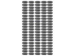 2026 100 Peças de Clips para Perucas e Extensões de Cabelo Invisíveis Antivento com 8 Dentes