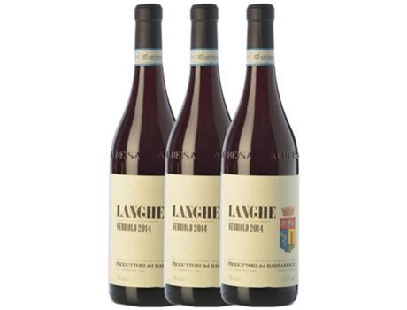 Vinho PRODUTTORI DEL BARBARESCO Produttori Del Barbaresco Nebbiolo Langhe (0.75 L - 3 unidades)