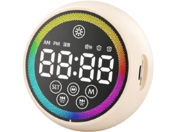 Despertador Portátil Genérico Com Visor Led E Som Potente