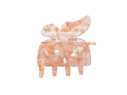 Garfos De Cabelo Para Mulher Forma De Borboleta Clips Decorativos Acessórios De Cabelo Laranja