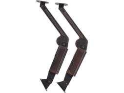 2 Dobradiças Curvas Com Mola Para Armários E Caixas, Sistema De