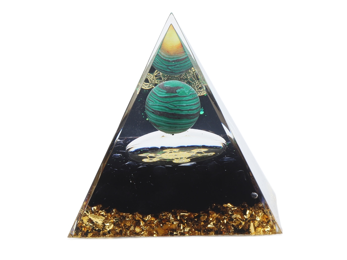 Pirâmide de Cristal 6cm Handmade Decor MARCA
