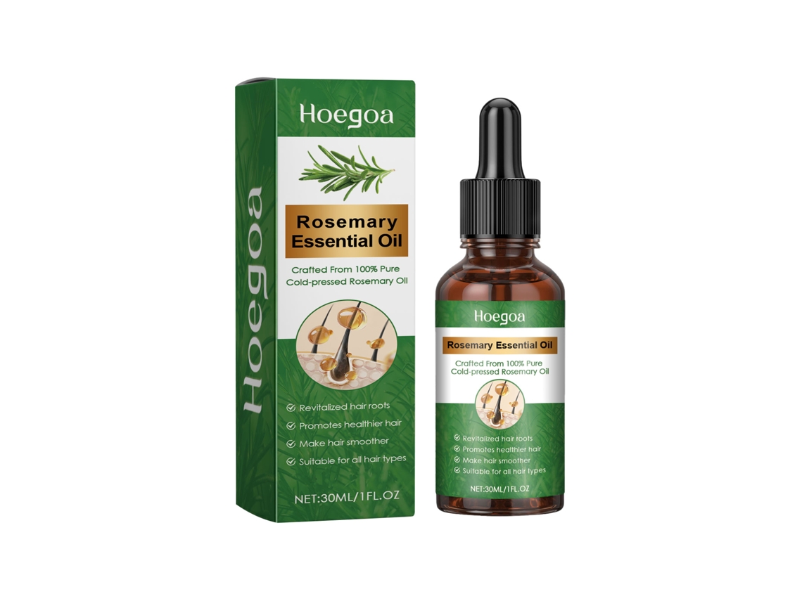Óleo de Alecrim LAXISCREED para Promover Crescimento e Fortificar o Cabelo