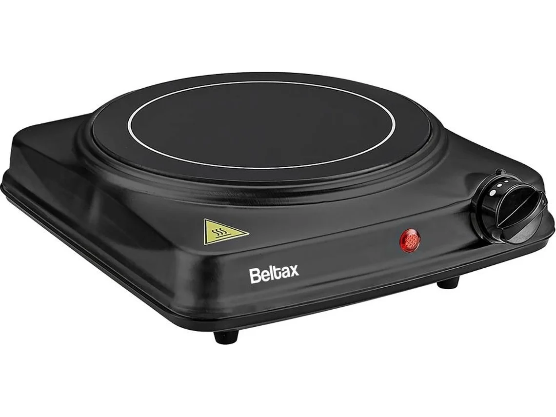 Placa de Vitrocerâmica BELTAX BHP0121 (23cm - 1200W - 1 Qiueimador - Preto)