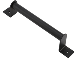 Puxador De Aço Carbono Preto Para Porta Correr Estilo Celeiro, Ideal Para Portas De Armário E Portões Madeira, Com