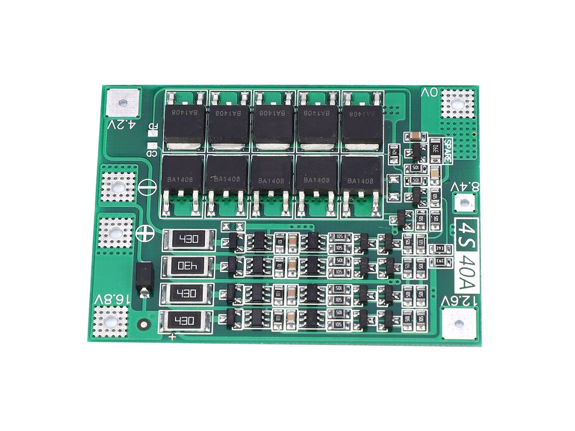 Laxiscreed Placa De Proteção Para Bateria De Lítio 18650 Com Equilíbrio 4s