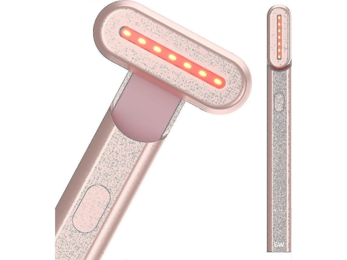 Varita de Renovação Radiante 4 em 1, para o Cuidado da Pele Facial com Massageador Facial, GOKOCO (oro Ro Sa)