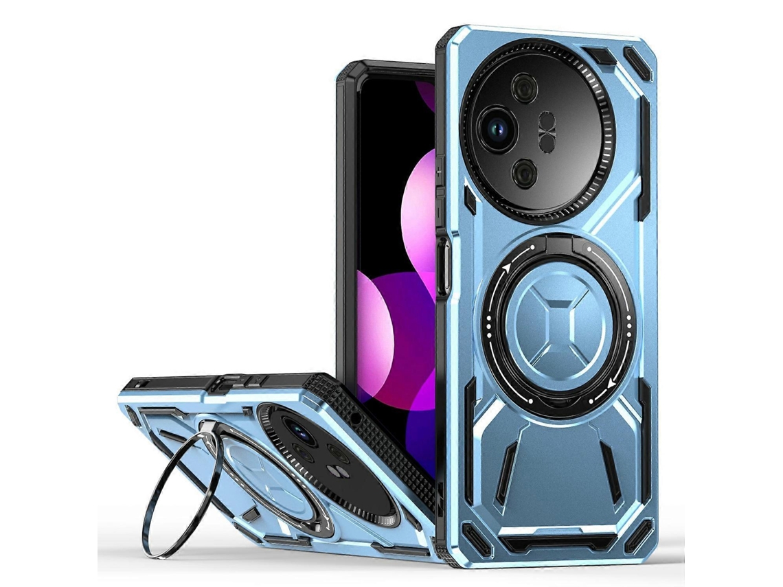 Compre Capa Com Suporte Para Tcl 50 Xl 5g Compatível Com Magsafe Tpu Pc, Azul-bebê