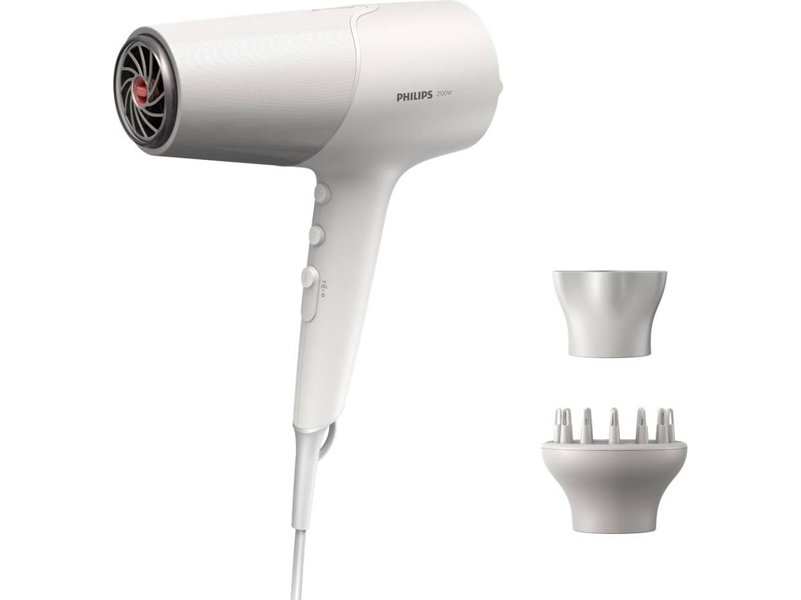 Secador de Cabelo  PHILIPS BHD501/20 (2100 W - 3 Níveis de temperatura)