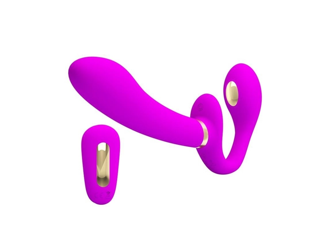 Thunderbird Vibrator For Couples, Harness-free, With Remote Control