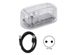 Enclosure Para Disco Rígido (suporta Discos Rígidos De 2.5/3.5 Polegadas, Ssd, Transmissão Usb 3.0 De Alta Velocidade)