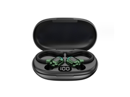 Fones Sem Fio Bluetooth 50h Reprodução, Bluetooth 5.3, Aumento de Graves 85%, IPX7, USB-C Preto JIAPEI