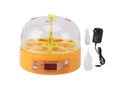 Incubadora Inteligente de Ovos para Galinhas e Patos com Controle de Temperatura e Girar Automático 110‑220V