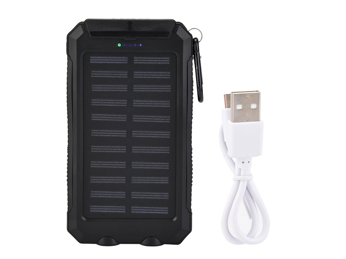 Carregador Portátil Solar LAXISCREED com Bússola