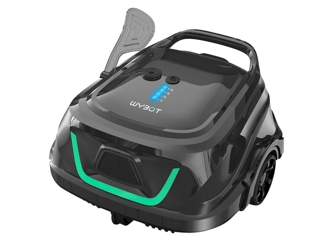 WYBOT Robô Aspirador de Piscina Sem Fios com Duplo Motor e Filtro de Microfibra