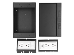 Tomada De Chão Laxiscreed Com Porta Para Computador E Portas Usb Para Carregamento E Conexão