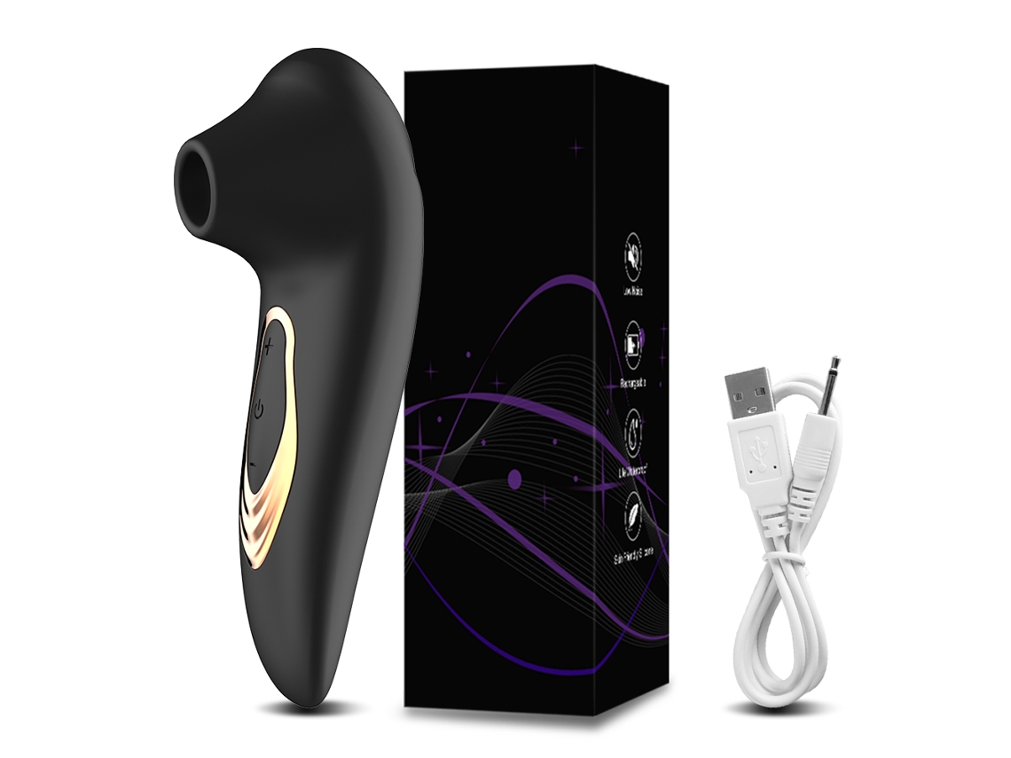 Vibrador Clitoriano MDUG com Ventosa, Recarregável, Silicone (azul)
