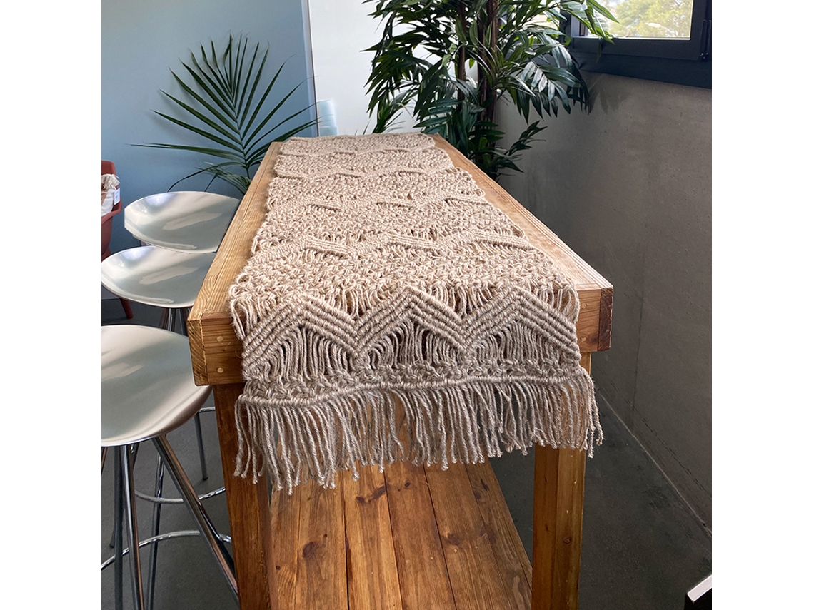 Trilha de Mesa MEVAK LIVING  (Algodão - 40x150 cm)