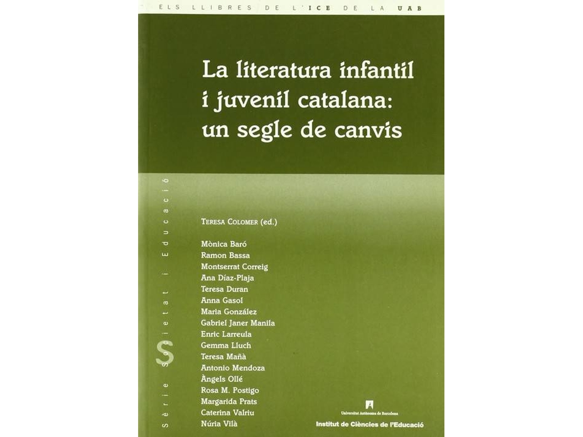 Livro La Literatura Infantil I Juvenil Catalana de Teresa Colomer Martínez
