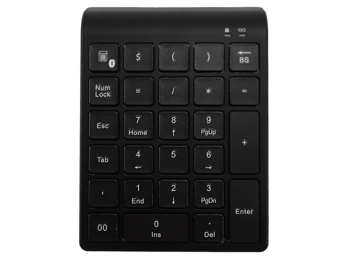 Mini Teclado Numérico Sem Fio Bluetooth De 27 Teclas Com Mais Funções, Compatível Com Teclados Digitais_set Ly Ebike