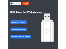 Tuya Gateway (Unidade de Controle Central Portátil Multifuncional Bluetooth para Casa Inteligente com USB)