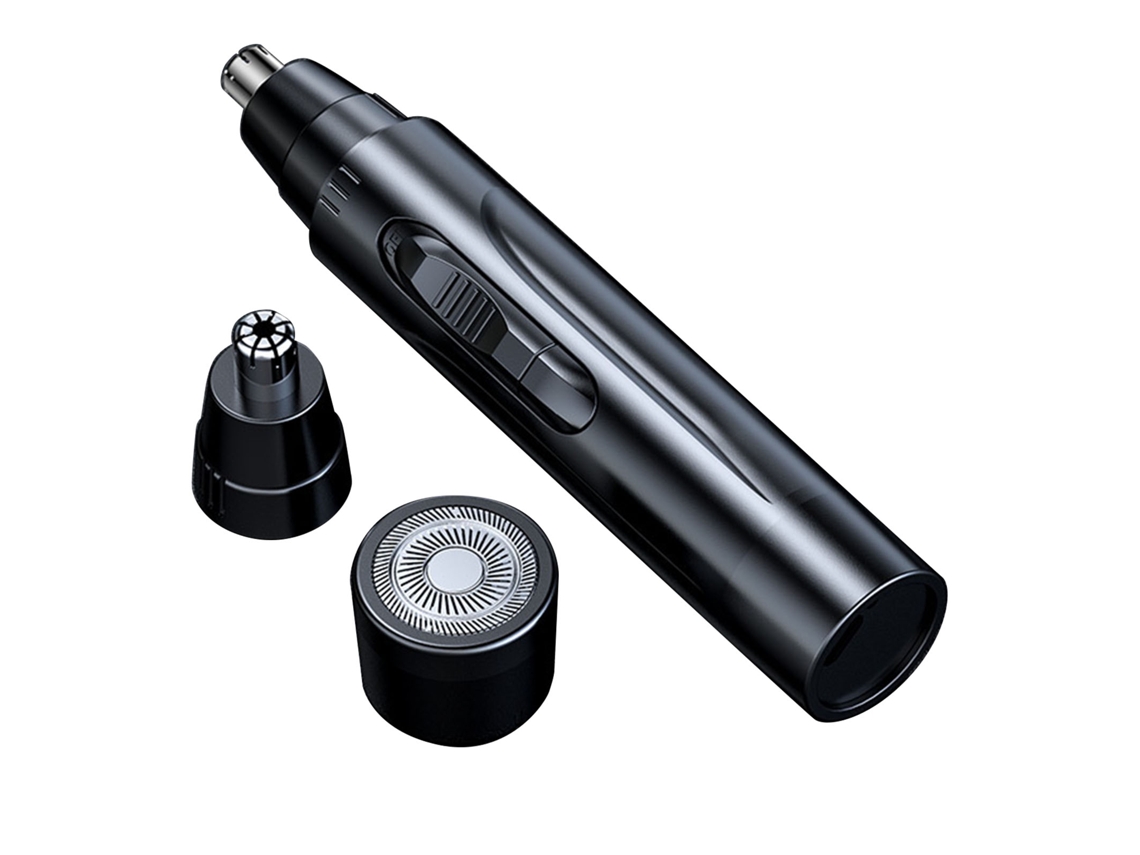Cortador Eléctrico De Pelo Nariz Oído Barba Acero Inox