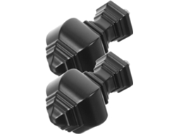 Conjunto De 2 Ponteiras Para Varão De Cortina, Design De Farol, Acessório Decorativo Fosco Para Varões De Cortina Conjunto De 2 Ponteir