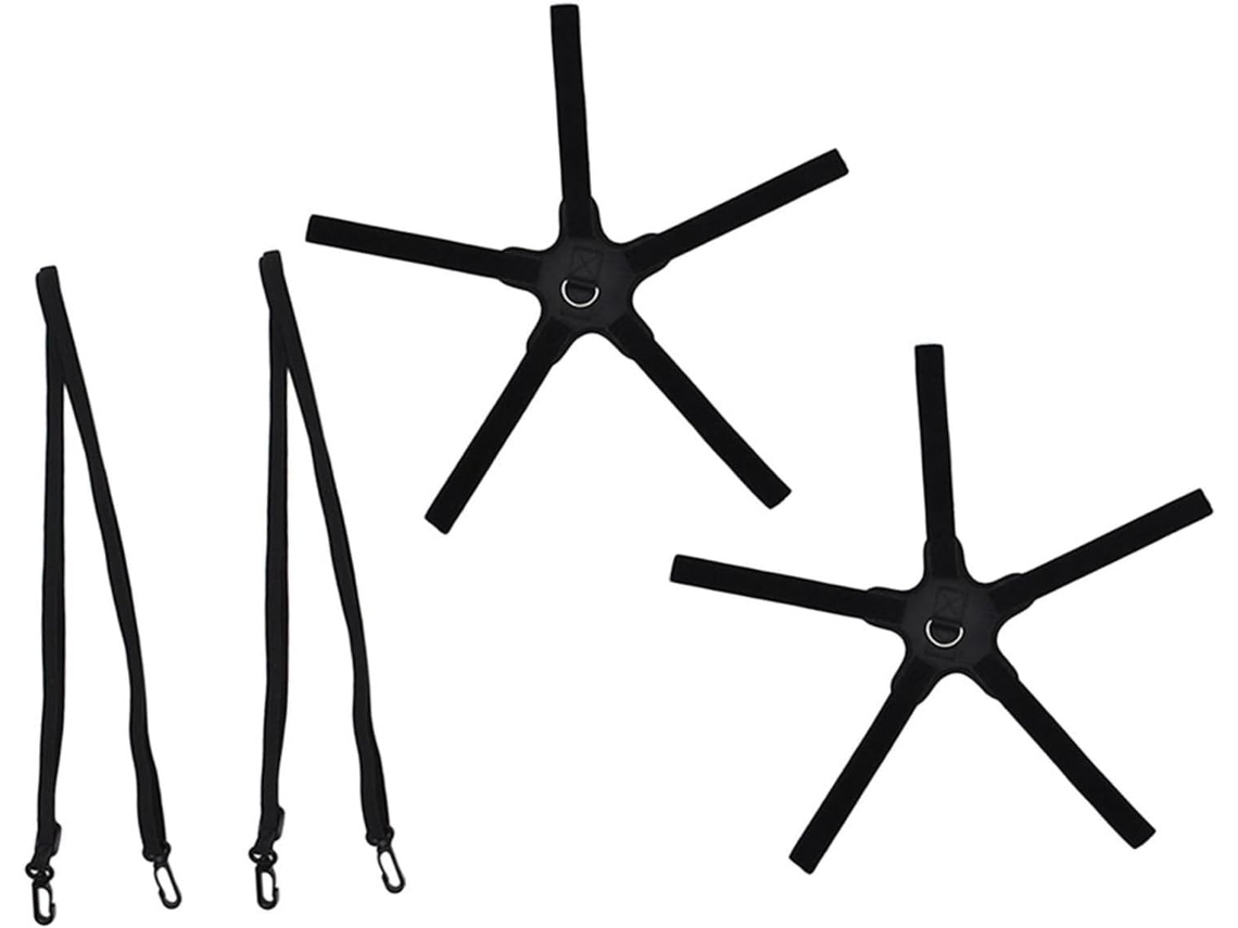 Faixas De Treino Basquetebol E Voleibol Abaodam Em Nylon Preto Para Melhorar As Habilidades Jogos Interior Exterior