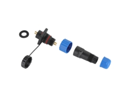 Conector piloto aeroespacial Laxiscreed IP68 para teste de estanqueidade para uso industrial