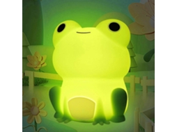 Luminria Noturna Sapo Fofa, Lmpada Led De Silicone Macio Sensvel Ao Toque Para Crianas, Luminria Noturna Porttil Para Quarto Aquaforge