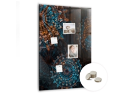 Quadro Magnético Mandala Decorativa Para A Cozinha Espelharte (70x100 Cm)