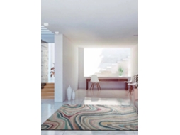 Tapete Interior Abstrato - Atticgo - Parma Multicolorido 120x170 Cm