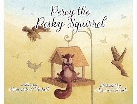 Livro Percy the Pesky Squirrel de Marguerite D Nicholls (Inglês - Capa Dura)