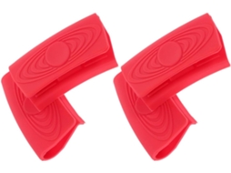 Protetores De Silicone Para Panelas 4 Peças, Capas Resistentes Ao Calor Para Cabos De Panelas E Frigideiras