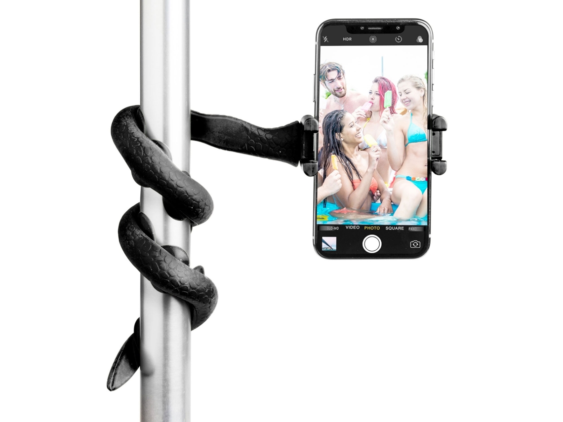Bastão De Selfie Flexível Em Formato De Cobra