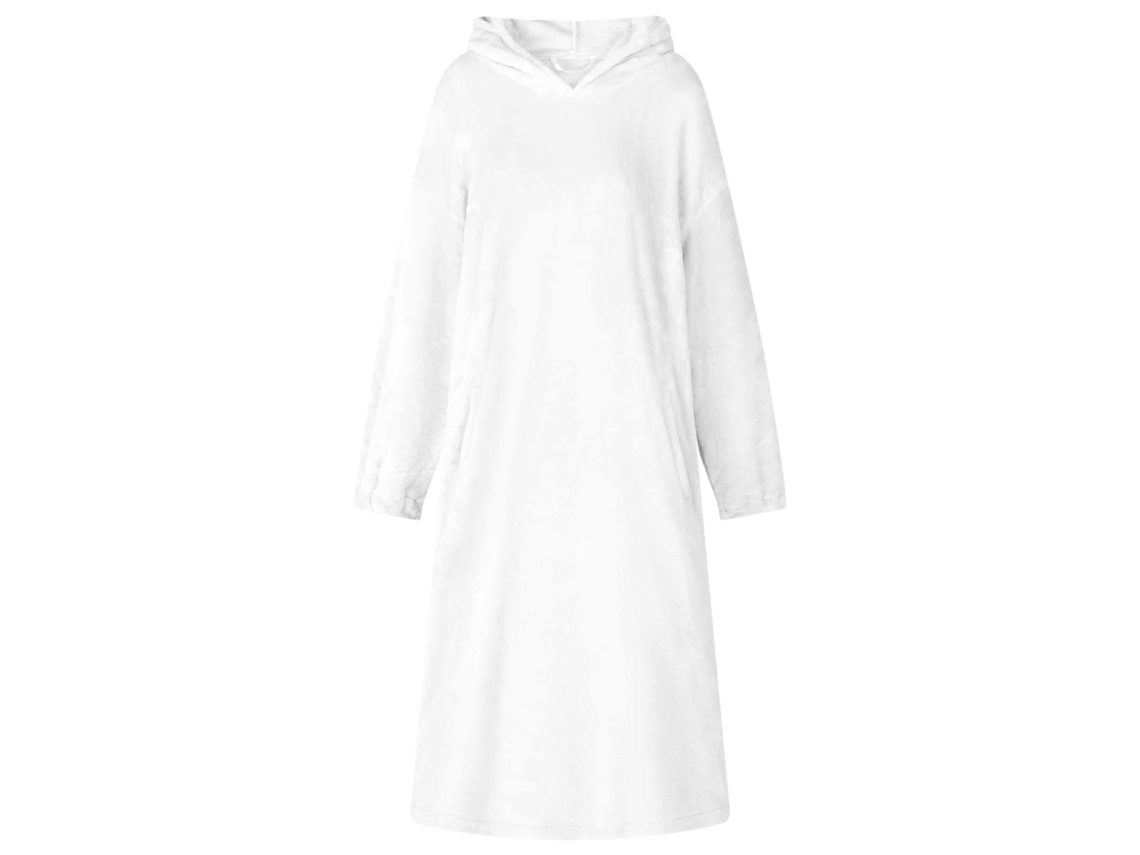 Vidaxl Sweatshirt Manta Branco S Flanela