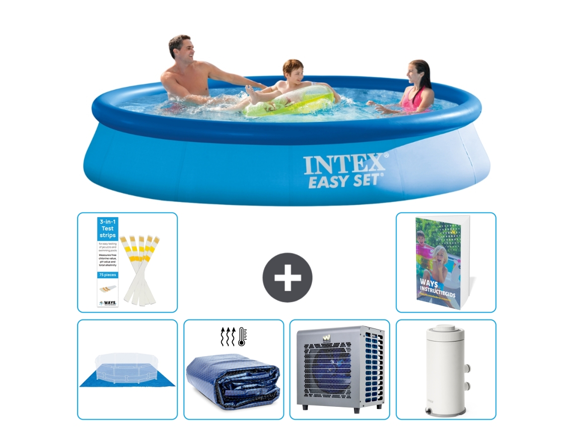 Piscina Easy Set Redonda 366x76 Cm 5 peças S104 INTEX