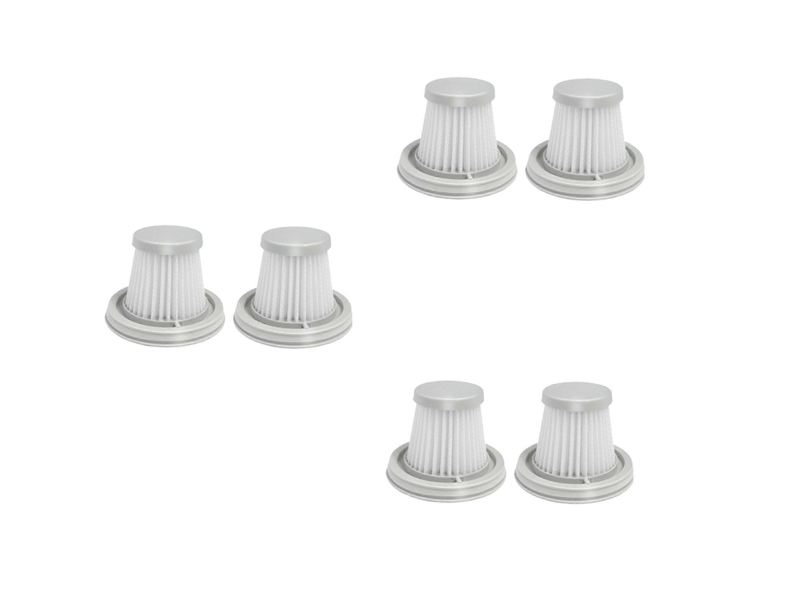 Conjunto De 6 Filtros Hepa Para Aspirador De Pó Portátil Xiaomi Mijia, Para Uso Doméstico E Automotivo, Mini Aspirador Sem Fio, Lavável, Peças D_glo