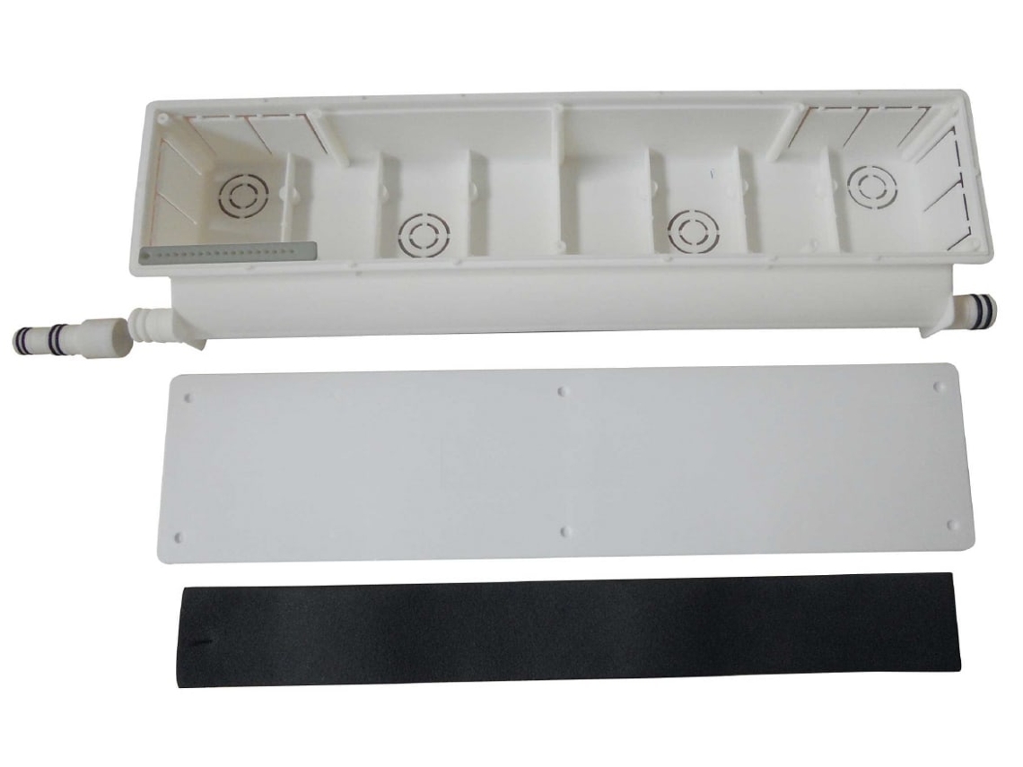Caixa Embutida para Ar Condicionado Twin box 430x130x65mm para Ar Condicionado Acp900un