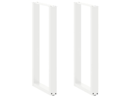 Bar Table Leg, Bar Table Legs Vidaxl Branco Aço (50 X (100-101) Cm)